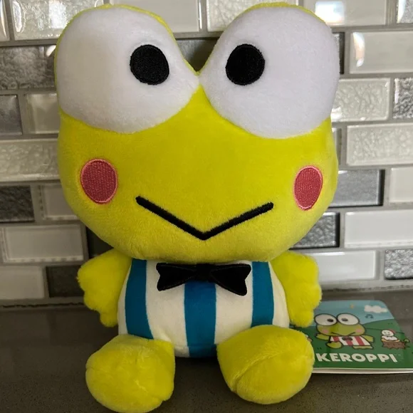 Sanrio KEROPPI Sitting Plush Classic Series / 7โ Limited Edition / Kawaii / NEW - Picture 1 of 15